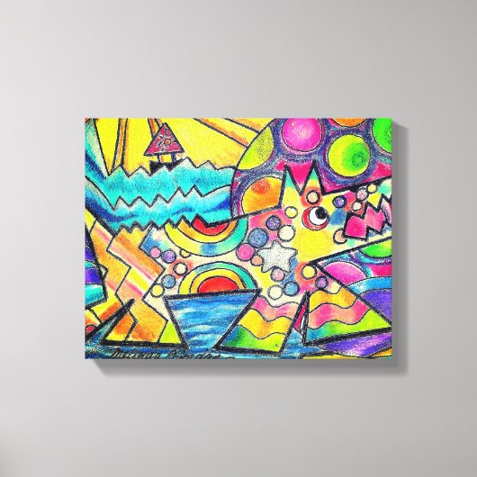 Sun Dog #2 Canvas Afdruk (Voorkant)