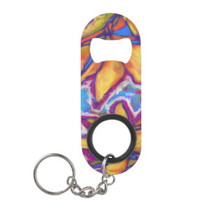 "Sun Double" Mini Stainless Steel Bottle Opener Flessenopener
