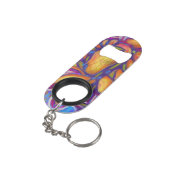 "Sun Double" Mini Stainless Steel Bottle Opener Mini Flessenopener (Achterkant Gekanteld)