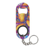 "Sun Double" Mini Stainless Steel Bottle Opener Mini Flessenopener (Achterkant)