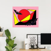 Sun Down Poster (Thuiskantoor)