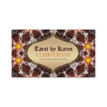 Sun Earth Goddess Tarot Visitekaartjes