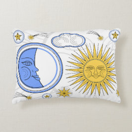  Sun en Moon Accent Kussen