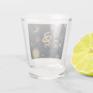 Sun en Moon-Astronomy Witch Shot Glas