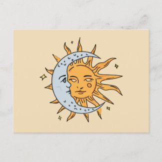 Sun en Moon Briefkaart