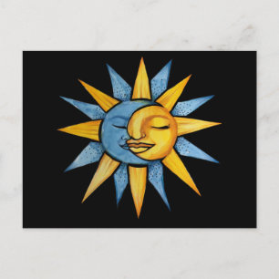 Sun en Moon Briefkaart
