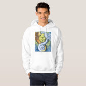 Sun en Moon, Lion en Bird Ouroboros Hoodie (Voorkant volledig)
