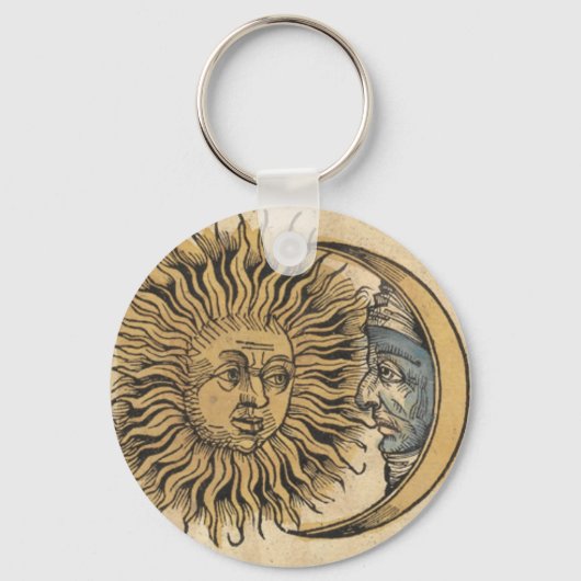 Sun en Moon Sleutelhanger (Voorkant)