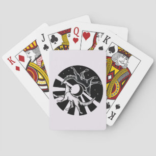 Sun en Moon Wolven Pokerkaarten