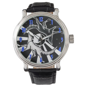 Sun en Moon Wolves Horloge