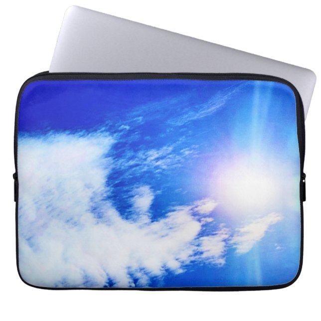 Sun en wolken in Ottawa Sky. Bestel nu Laptop Sleeve (Voorkant)
