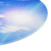 Sun en wolken in Ottawa Sky. Bestel nu Snijplank (Hoek)