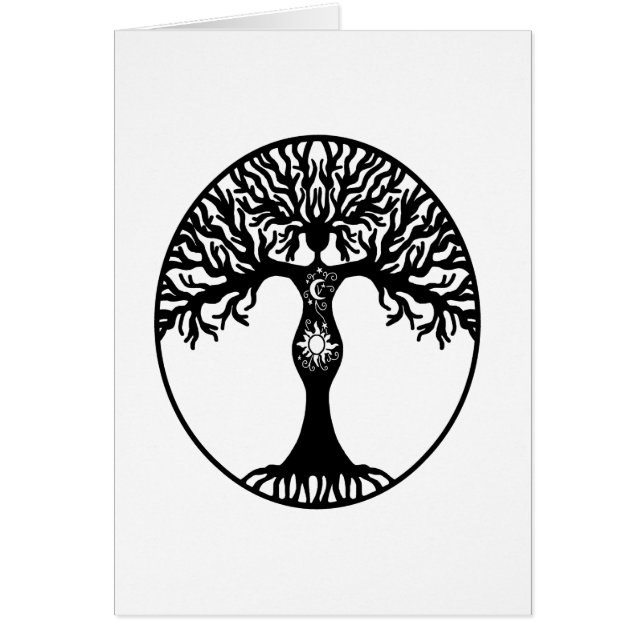 Sun et arbre de déesse de lune (Devant)