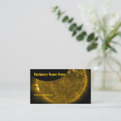 Sun et cartes de visite de lune (Debout devant)