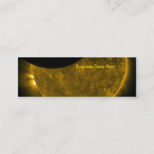 Sun et cartes de visite de signet de lune