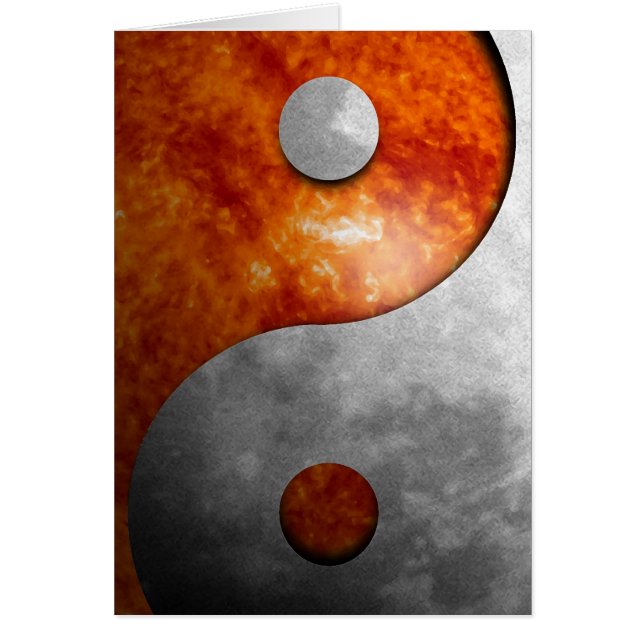 Sun et lune Yin et symbole de Yang (Devant)