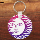 Sun Face Sleutelhanger (Voorkant)