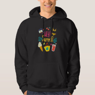 Sun Feestdagen met zomervakantie met familie D Hoodie