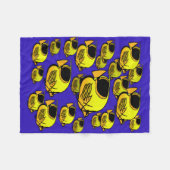 Sun Fish #12 Fleece Deken (Voorkant (Horizontaal))