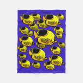 Sun Fish #12 Fleece Deken (Voorkant)