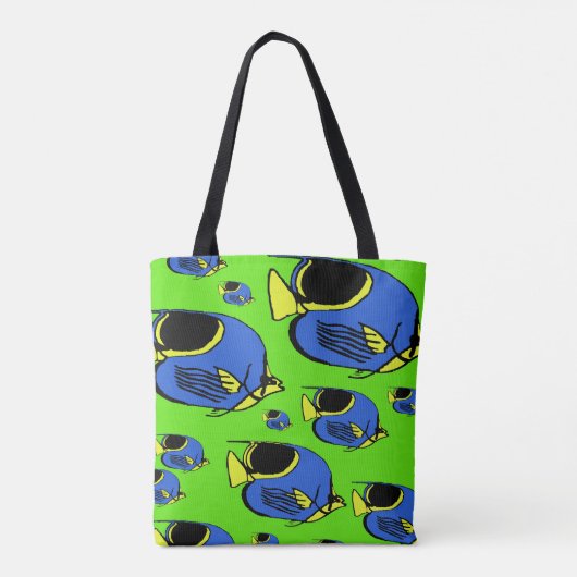 Sun Fish #1 Tote Bag (Achterkant)