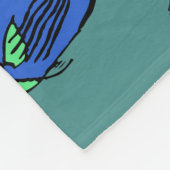 Sun Fish #3 Fleece Deken (Hoek)