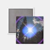 Sun Flare Magneet (Voorkant / Achterkant)
