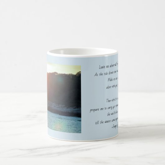 Sun Flare on Water Mok met gebeden van St. Aidan (Center)