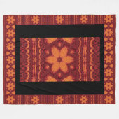 Sun Flower Fleece Deken (Voorkant (Horizontaal))