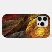 Sun Flower Floral Moderne Art Motif Abstrait (Verso Horizontal)