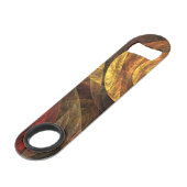 Sun Flower Floral Moderne Art Motif Abstrait (Devant angulaire)