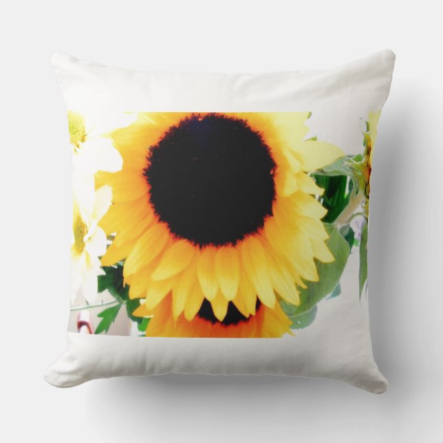 Sun Flower Kussen (Voorkant)