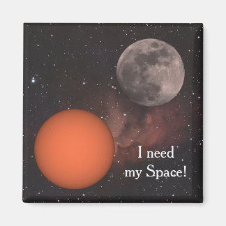 sun, full moon, Nebula Magneet