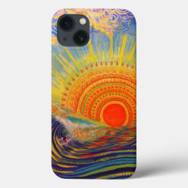 "Sun-geïnspireerde telefoonhoes - Vibrant Co iPhone 13 Hoesje