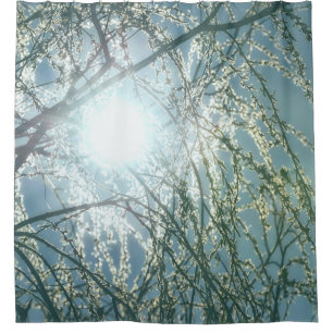 Sun Glow door Willow Tree Branches Douchegordijn