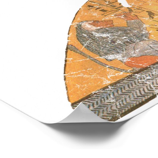 Sun God blk Poster (Hoek)