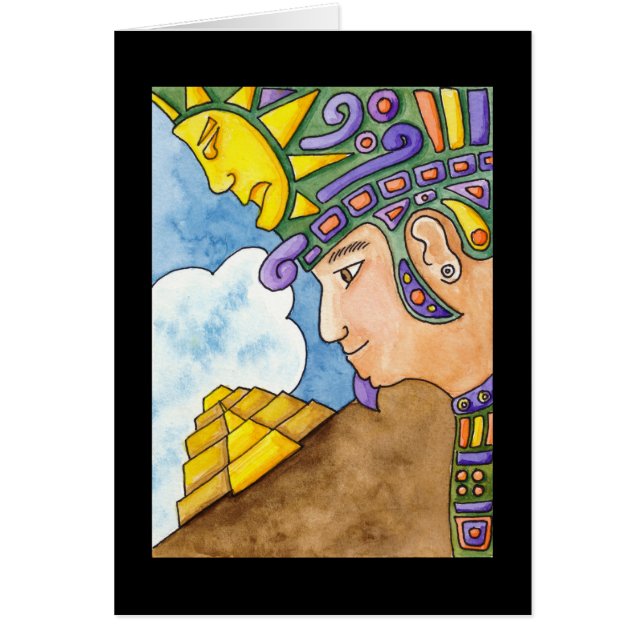 Sun God Card (Voorkant)