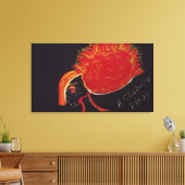 Sun Goddess Canvas Afdruk (Insitu (Woonkamer))