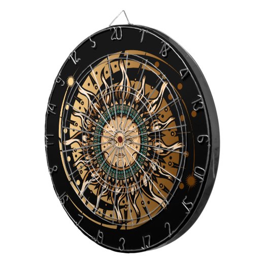 Sun Goddess Dartbord (Voorkant Rechts)