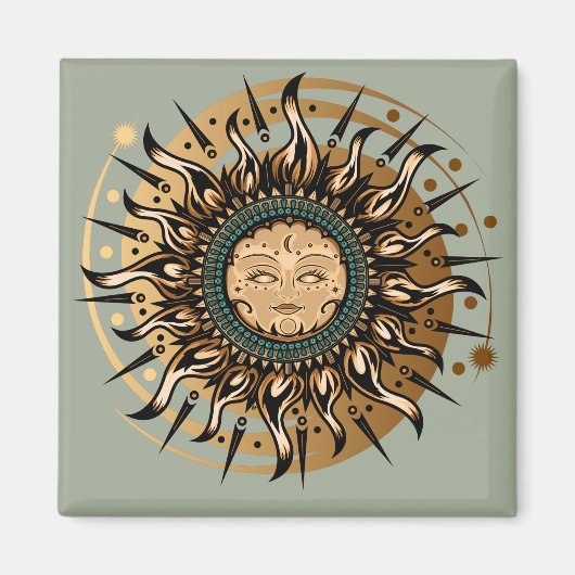 Sun Goddess Magneet (Voorkant)