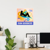 Sun Goddess Poster (Thuiskantoor)