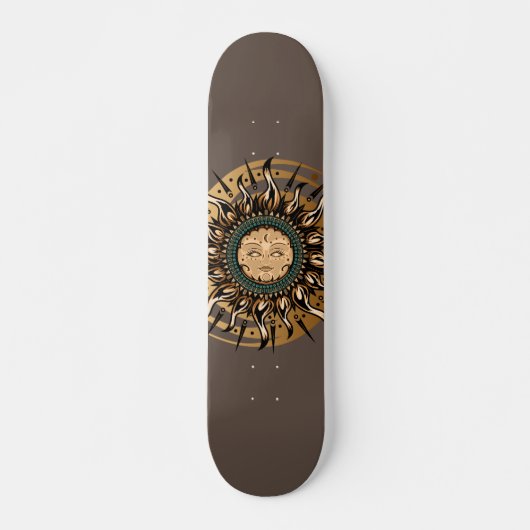 Sun Goddess Skateboard (Voorkant)