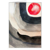 Sun gris et noir art moderne abstrait (Devant)