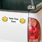 Sun Happy Sun Bumpersticker (Op Truck)