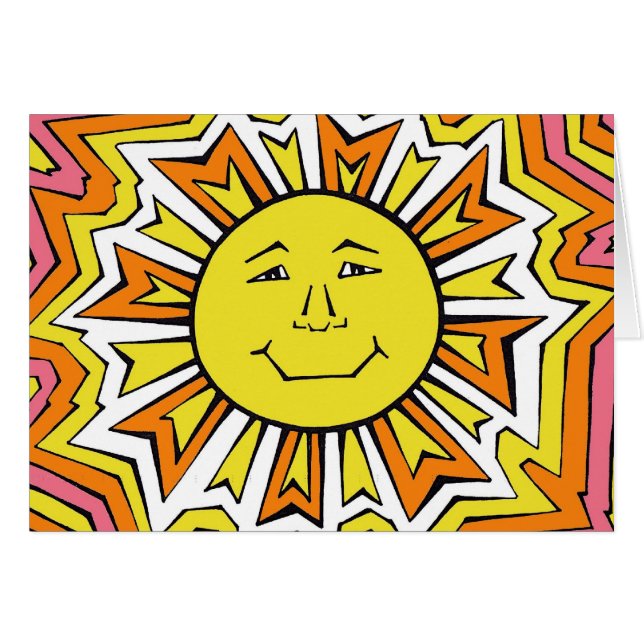 Sun heureux (Devant horizontal)