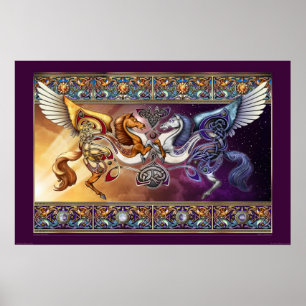 Sun Horse, Moon Horse Poster (30x20 inch)