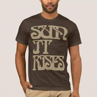 Sun il se lève T-shirt Brown