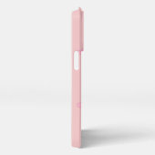 Sun in Hazy Sky: Lichtroze: Anjer Roze iPhone Hoesje (Rechterkant)