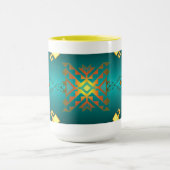 Sun in Winter Blanket Pattern Mok (Midden)