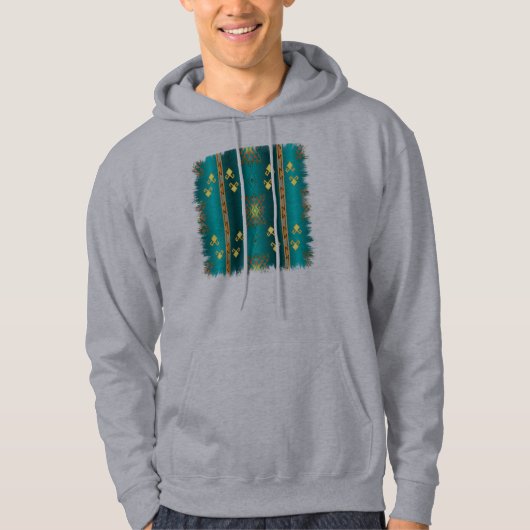 Sun in Winter Blanket Pattern Sweatshirt (Voorkant)